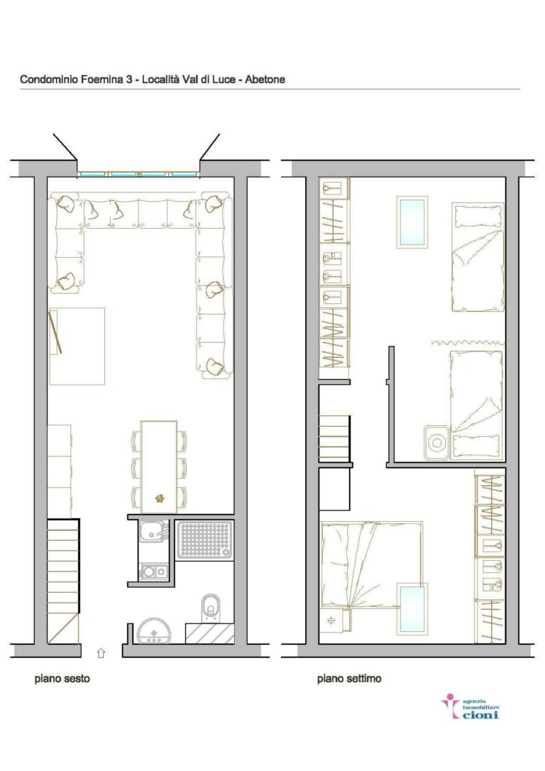 Mansarda-Quadri-Locale-Val-di-Luce-Abetone-Mq-70-Due-Livelli-Piano-Sesto-1