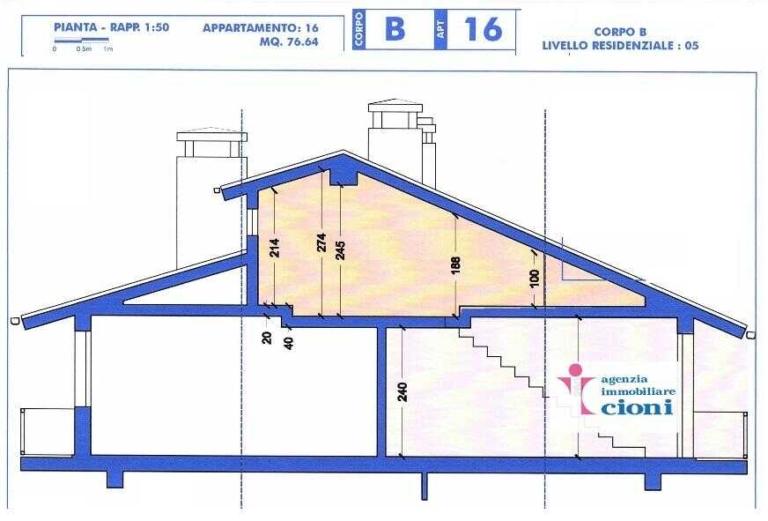 Mansarda-Trilocale-Le-Motte-Abetone-Mq-65-Due-Livelli-Secondo-Piano-Balcone-Cantina-Garage-5-2