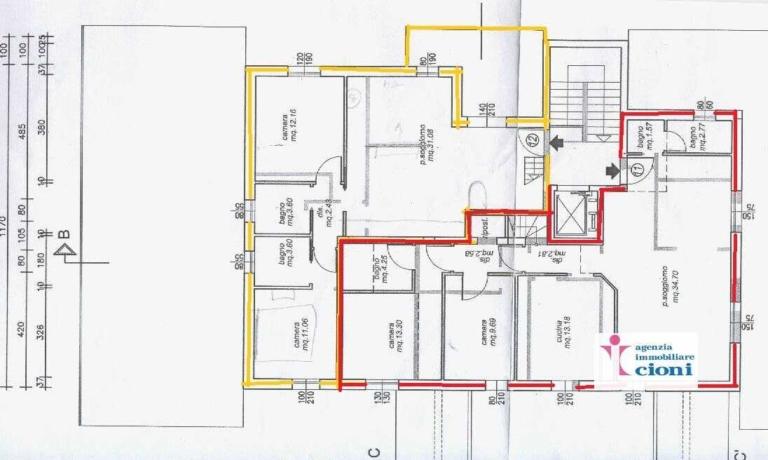 Mansarda-Uccelliera-Abetone-Mq-200-Sette-Locali-Due-Livelli-Terrazzo-Ascensore-Garage-3-1