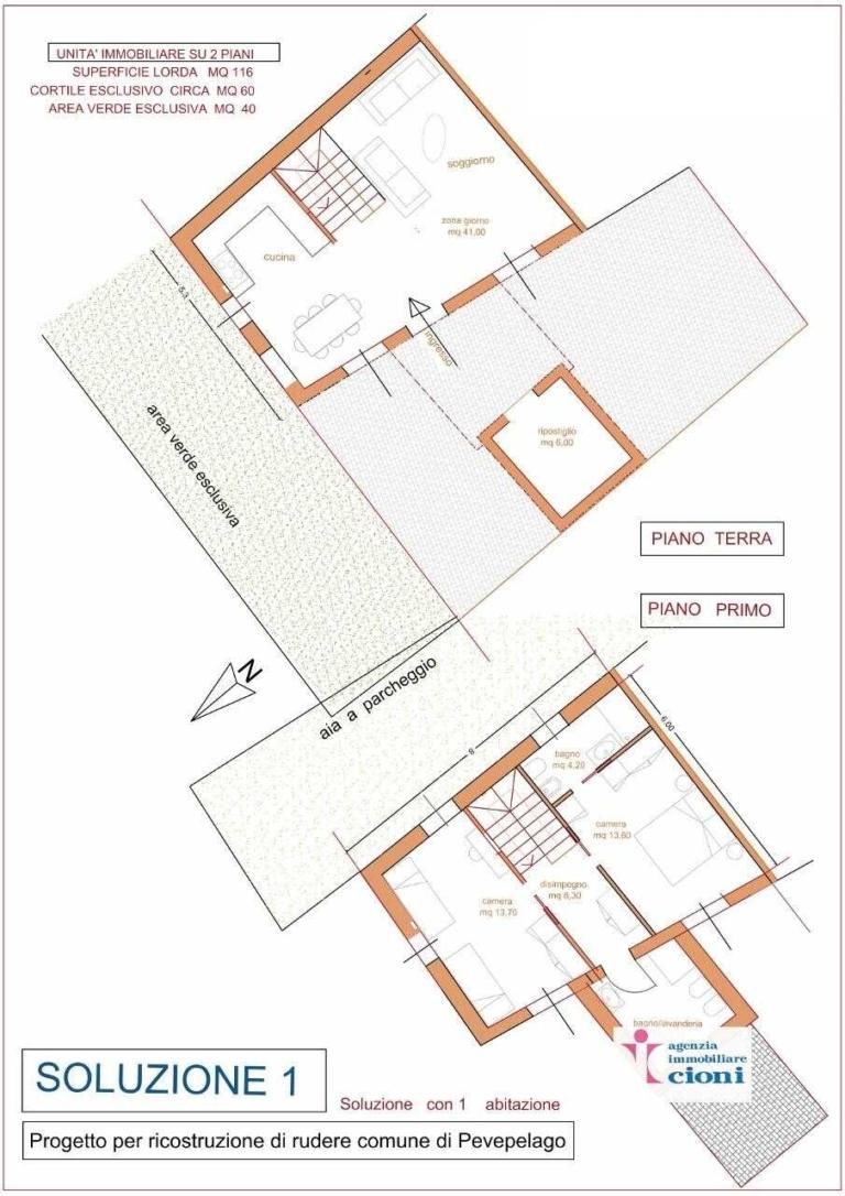 Rudere-TerraTetto-Pievepelago-via-Chisura-Mq-190-Corte-Mq-20-Giardino-Mq-40-Posti-Auto-1