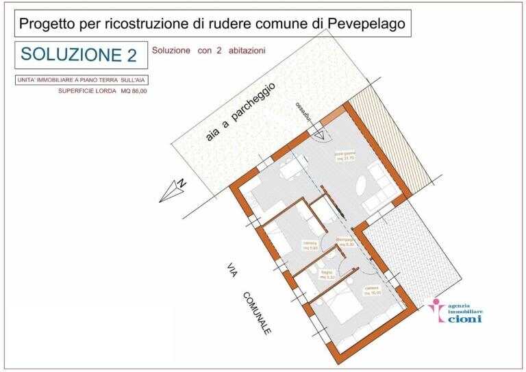 Rudere-TerraTetto-Pievepelago-via-Chisura-Mq-190-Corte-Mq-20-Giardino-Mq-40-Posti-Auto-4-1