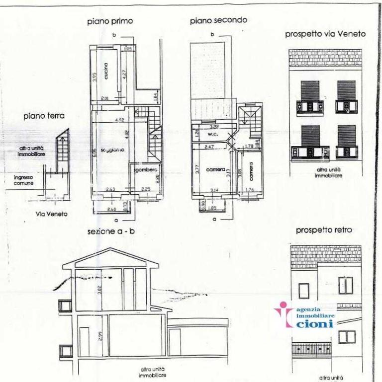 Villetta-Terratetto-Viareggio-Centro-Quadrilocale-Mq-80-Due-Piani-Tre-Balconi-2